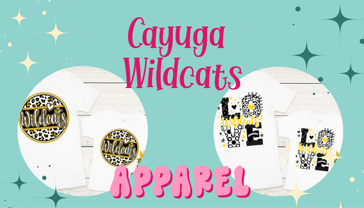 Cayuga Wildcats School Related Apparel Collection