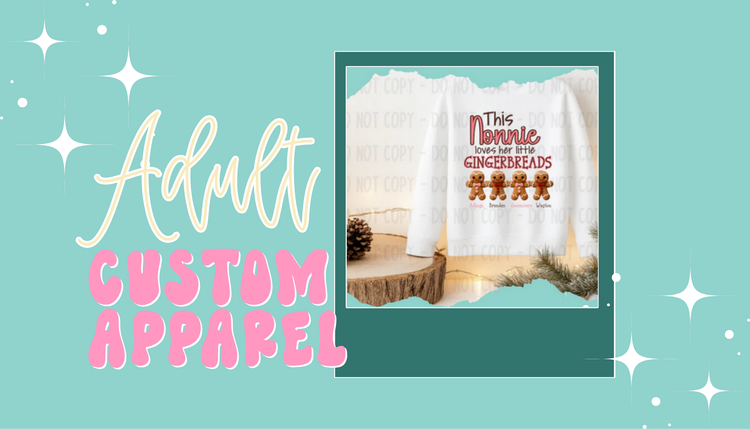 Adult Custom Related Apparel Collection