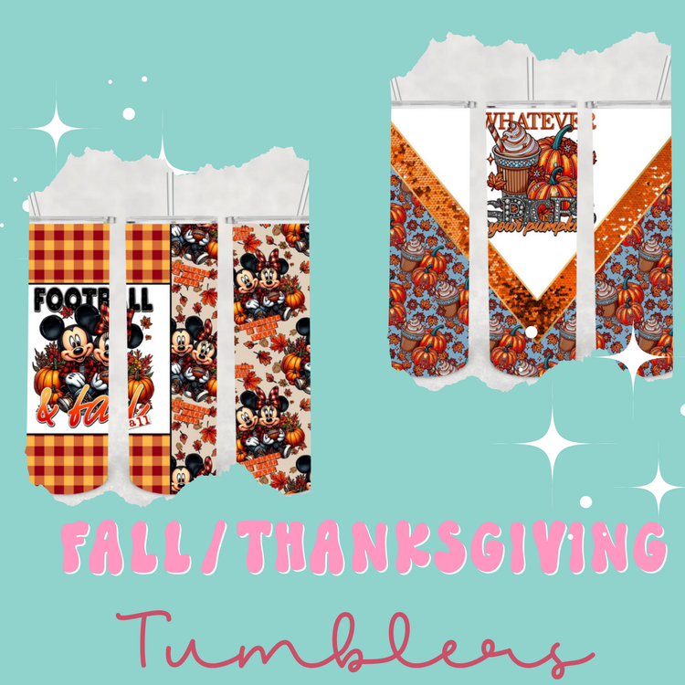 Fall/Thanksgiving Tumbler Related Collection