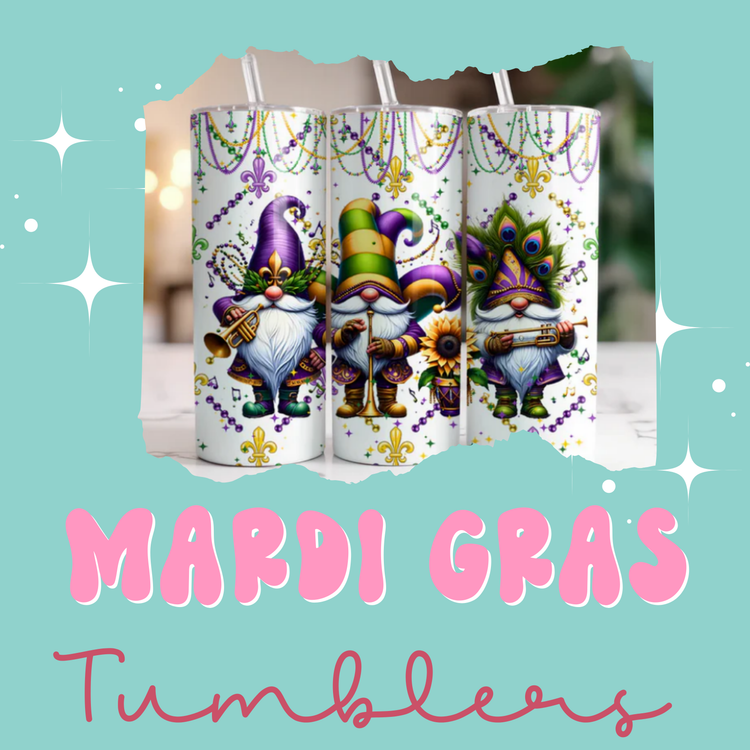 Mardi Gras Tumbler Related Collection