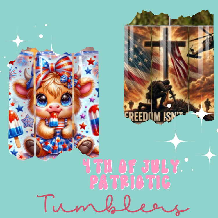 4th of July/Patriotic Tumbler Related Collection