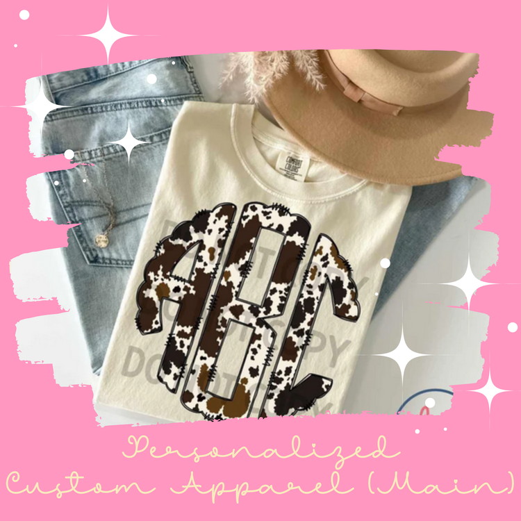 Personalized & Custom Apparel Related Collections (Main)