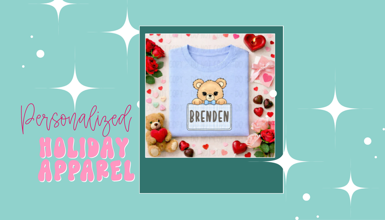 Personalized Holiday Family Related Apparel Collection