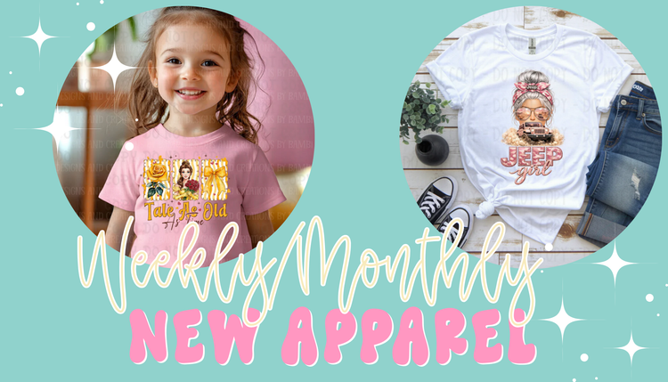 Weekly/Monthly New Apparel Related Collections