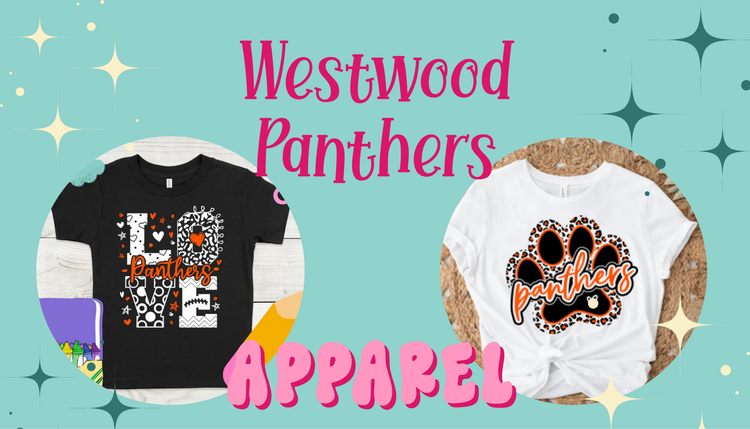 Westwood Panthers School Related Apparel Collection