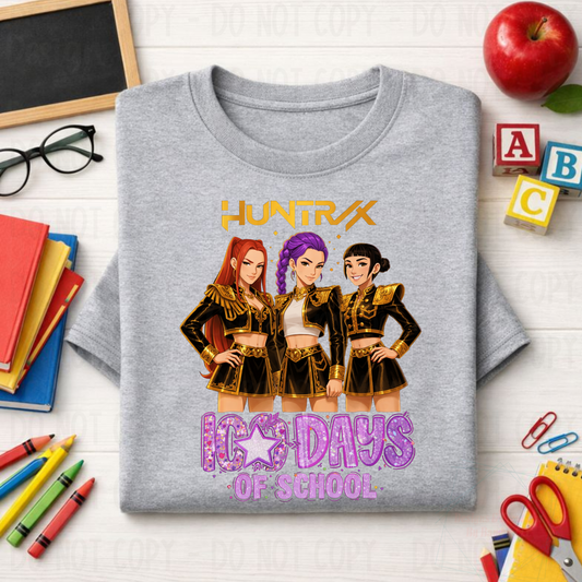 100 Days of School Huntrix
