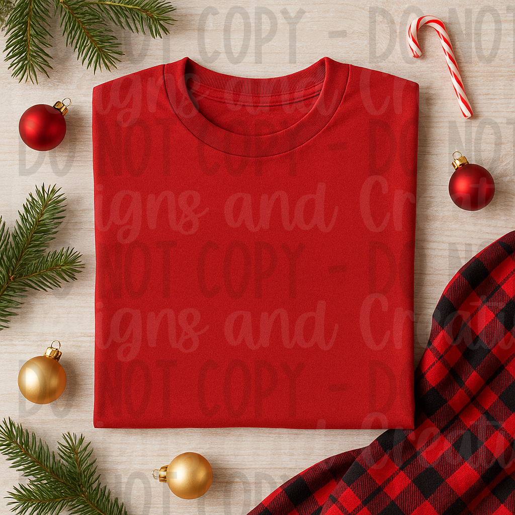 Christmas Apparel Digital Mock Up Bundle