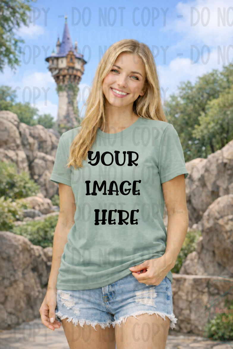 All Disney Theme Park Apparel Mock Ups