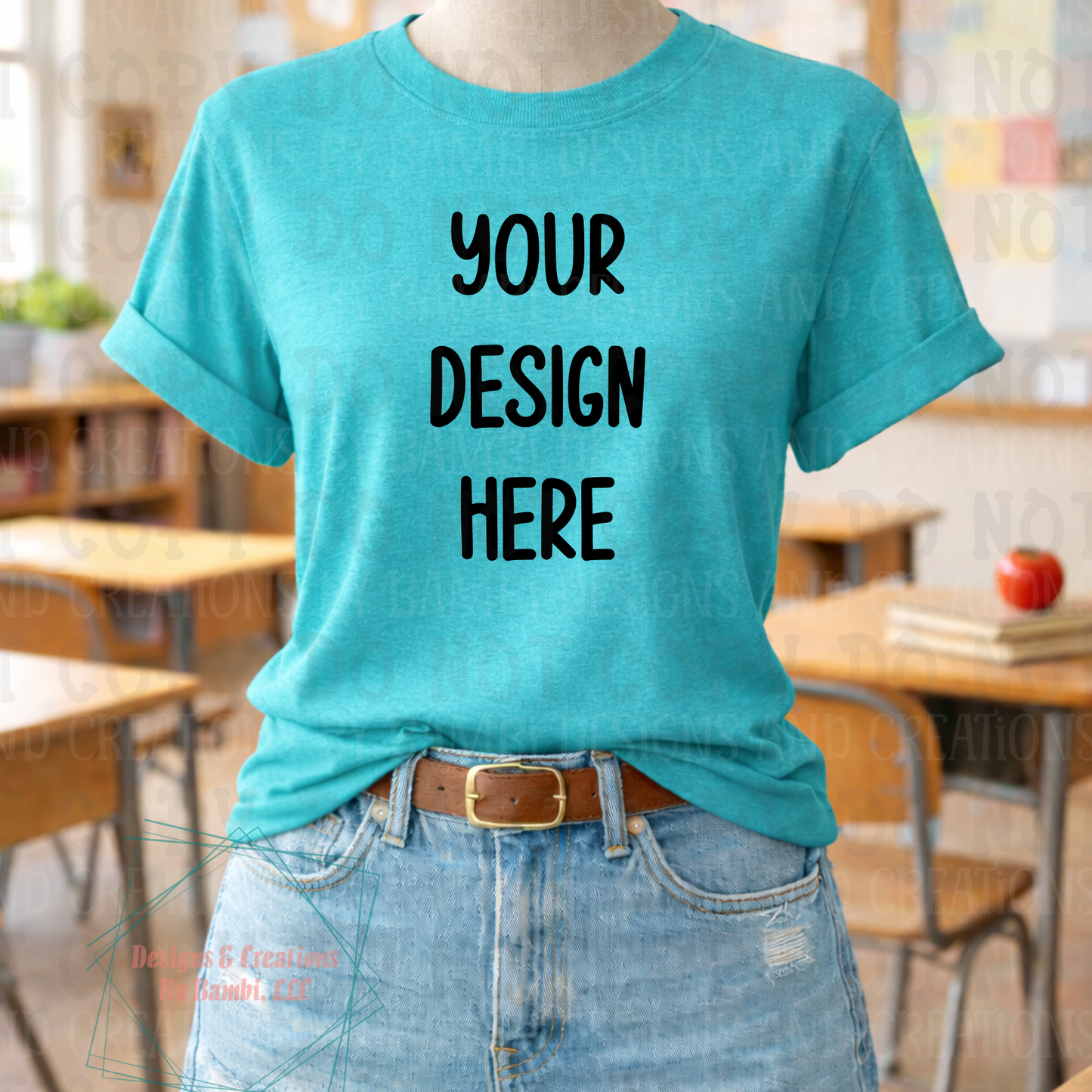 Classroom Boutique Tshirt Apparel Mock Ups