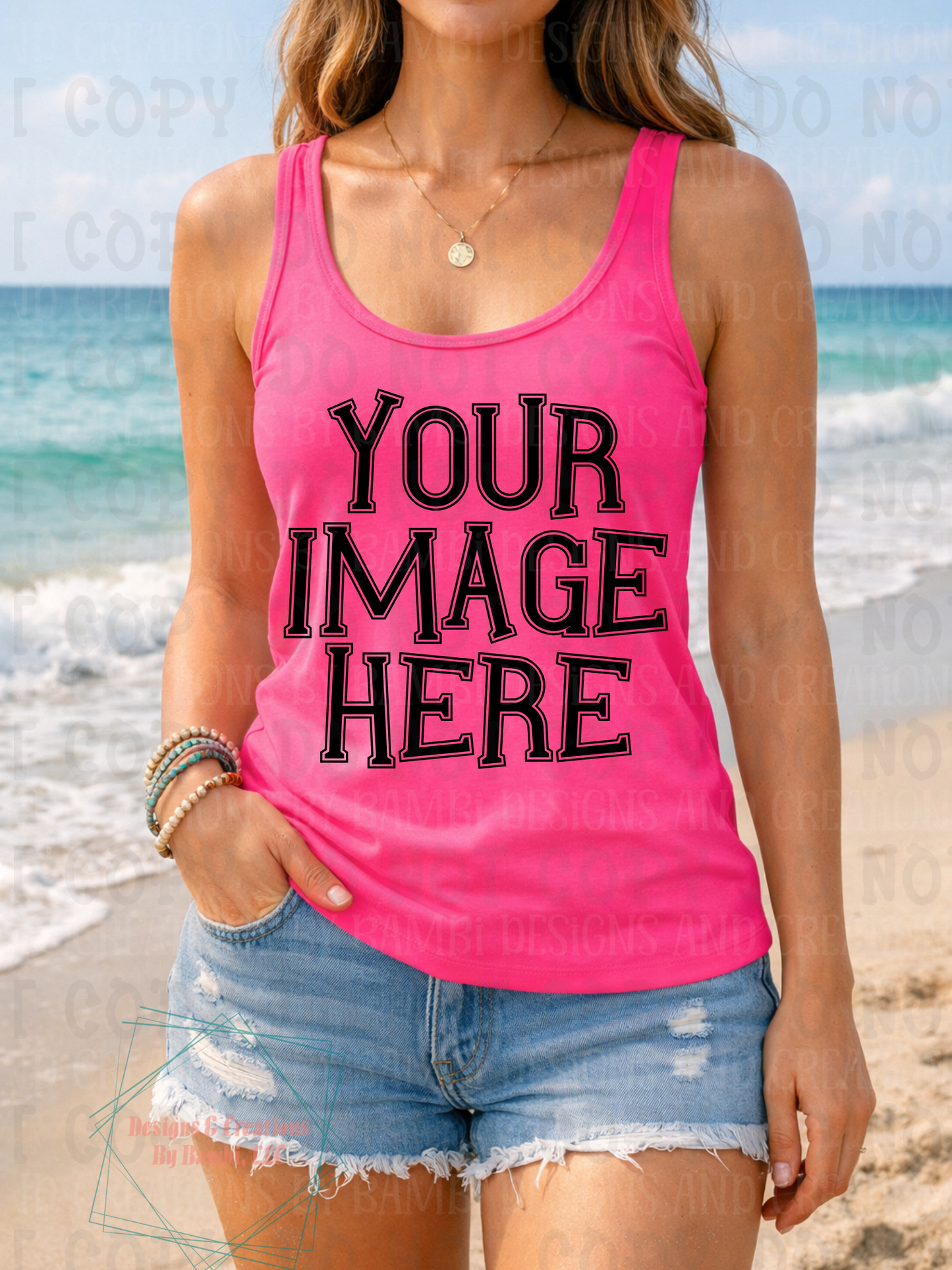 Beach-Cruise Gildan Apparel Mock Ups