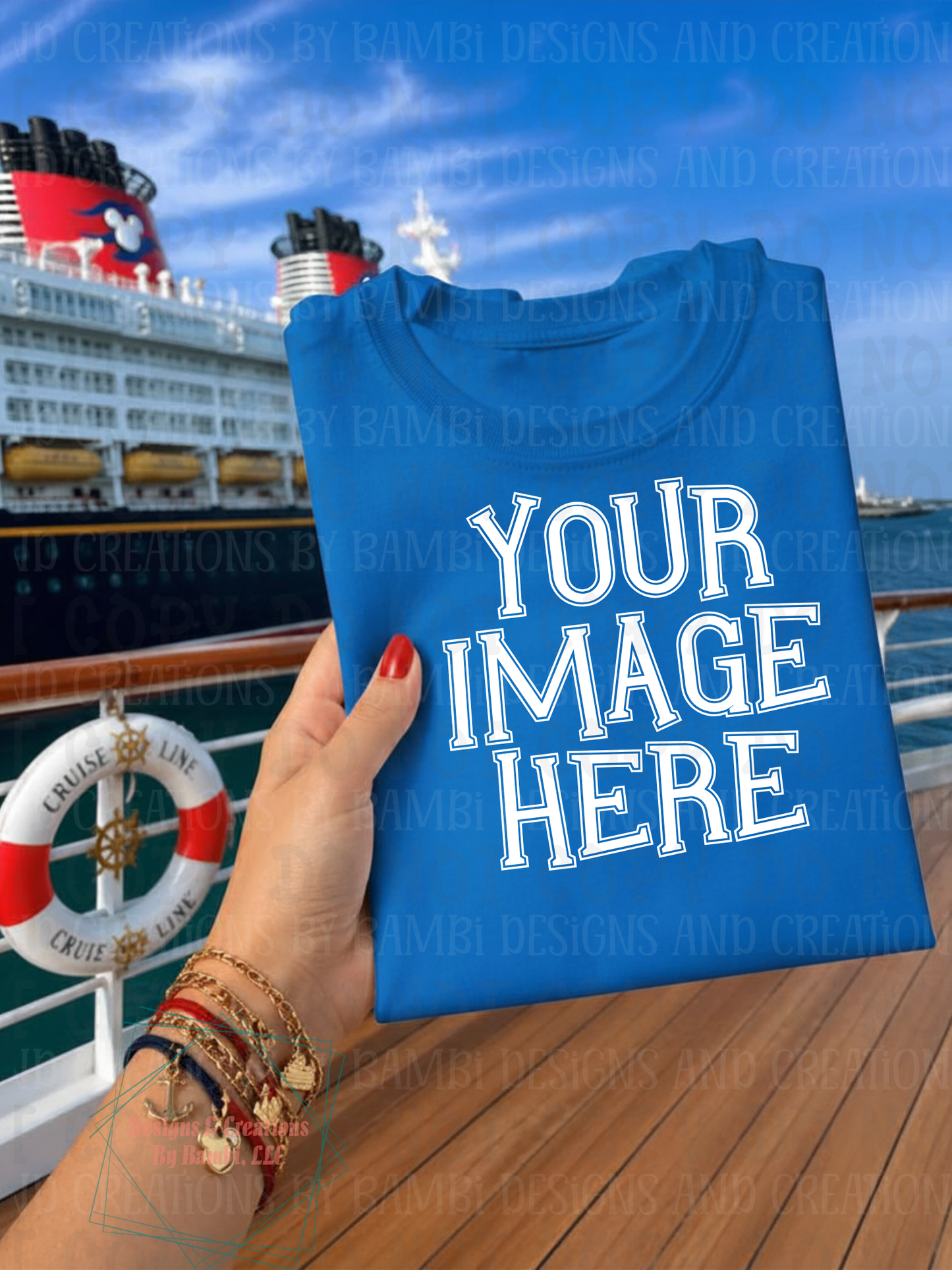 Beach-Cruise Gildan Apparel Mock Ups