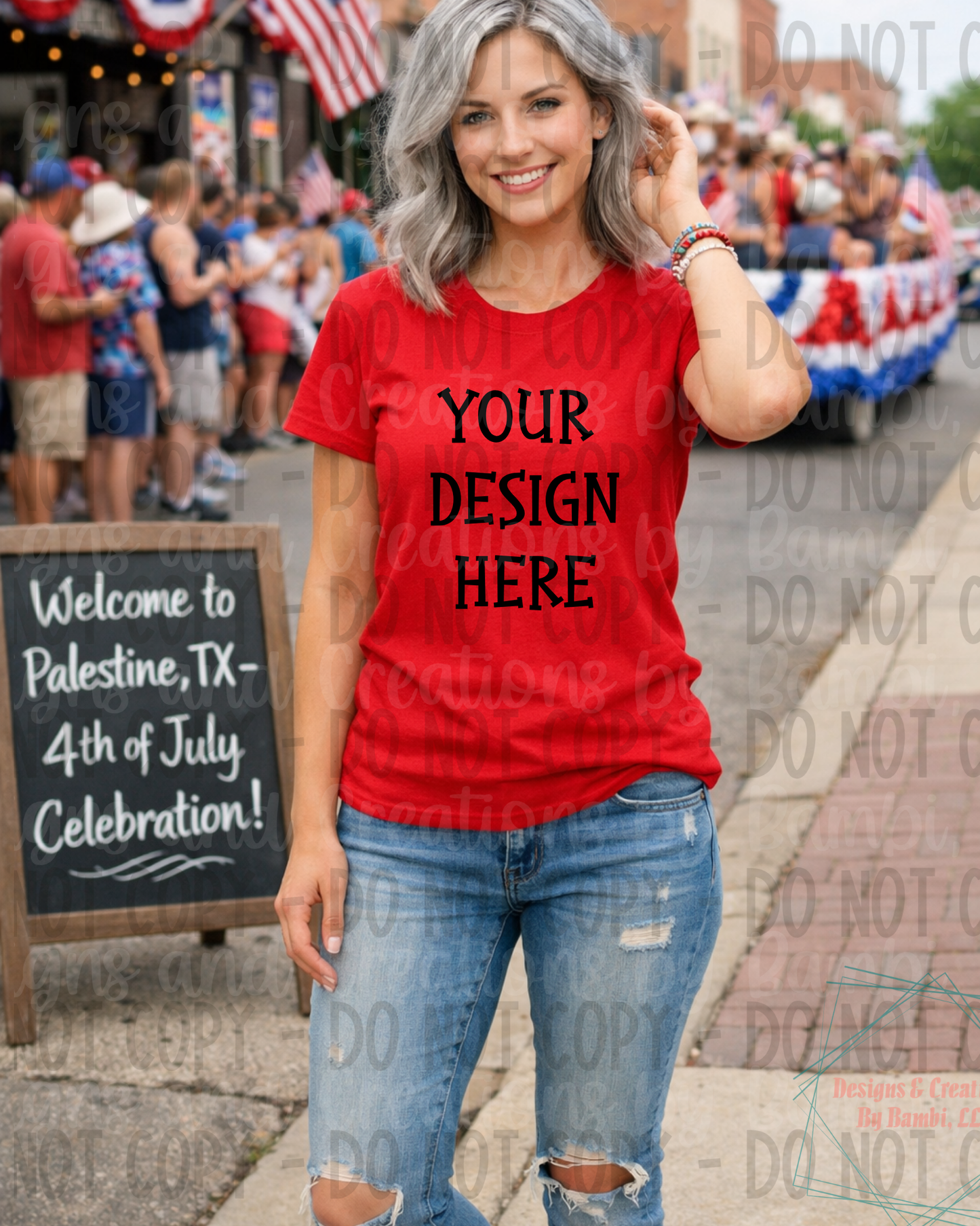 Patriotic- 4th of July Gildan Apparel Mock Ups