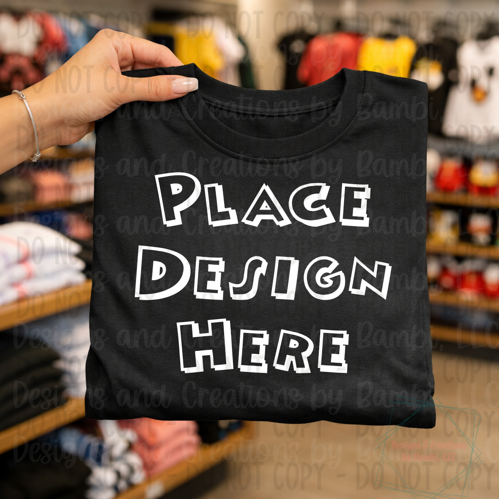 Boutique Themed Indoor Lifestyle Gildan Apparel Mock Ups