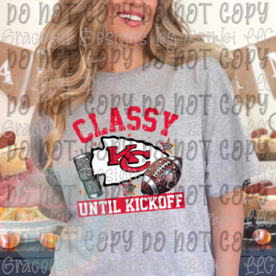 Faux Sequin Classy Until Kickoff Collection