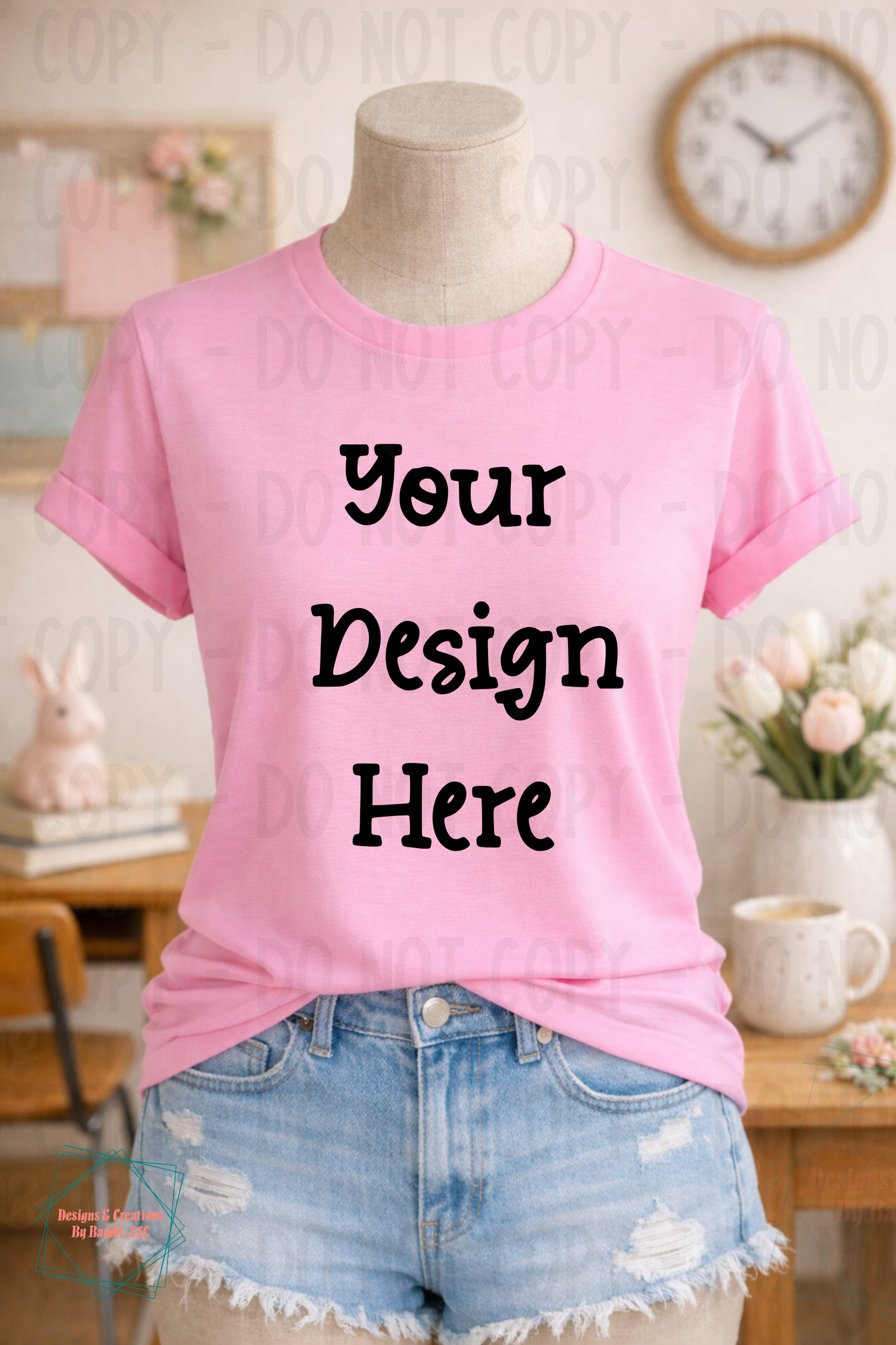 Easter Boutique Style Tshirt Apparel Mock Ups