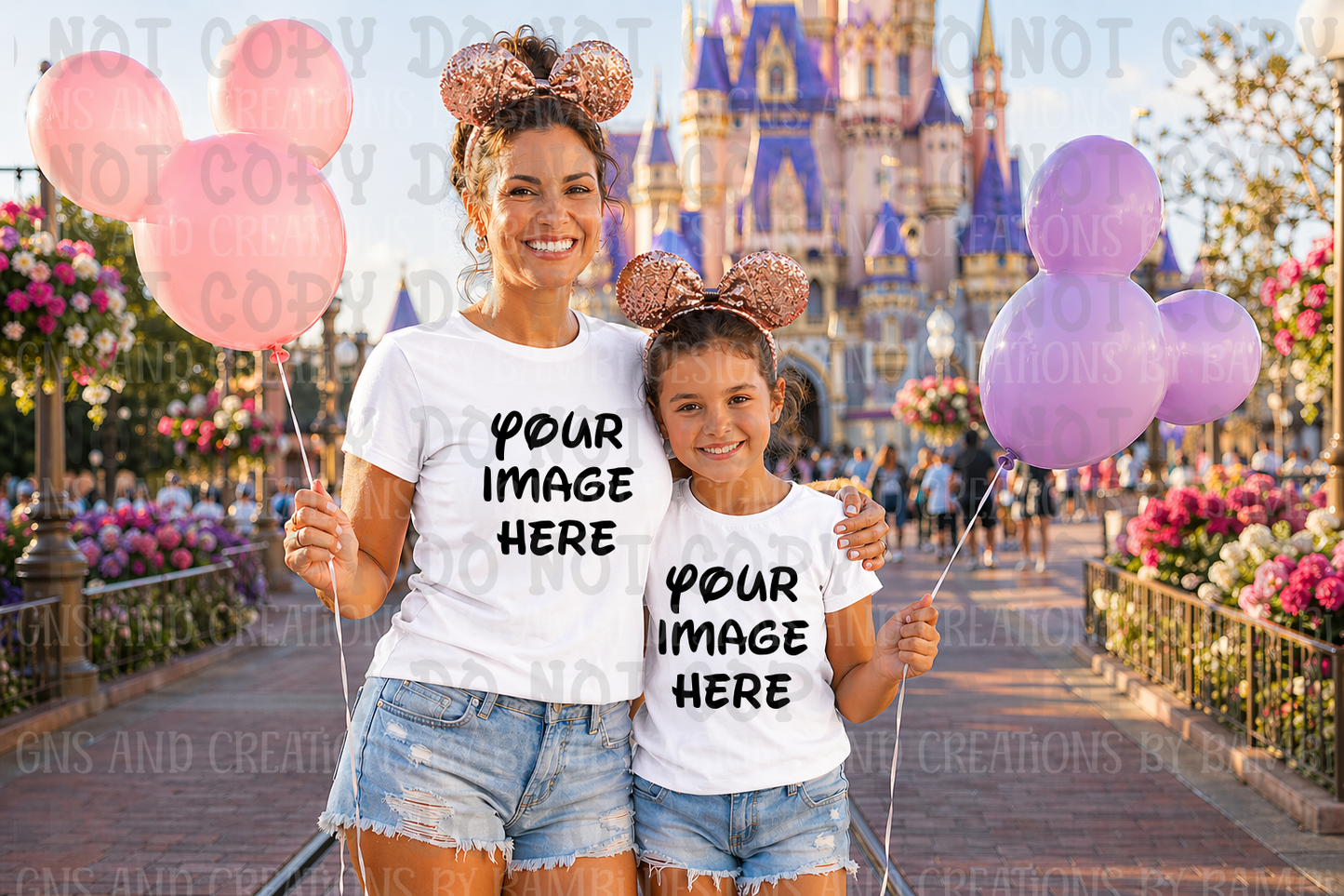 All Disney Theme Park Apparel Mock Ups