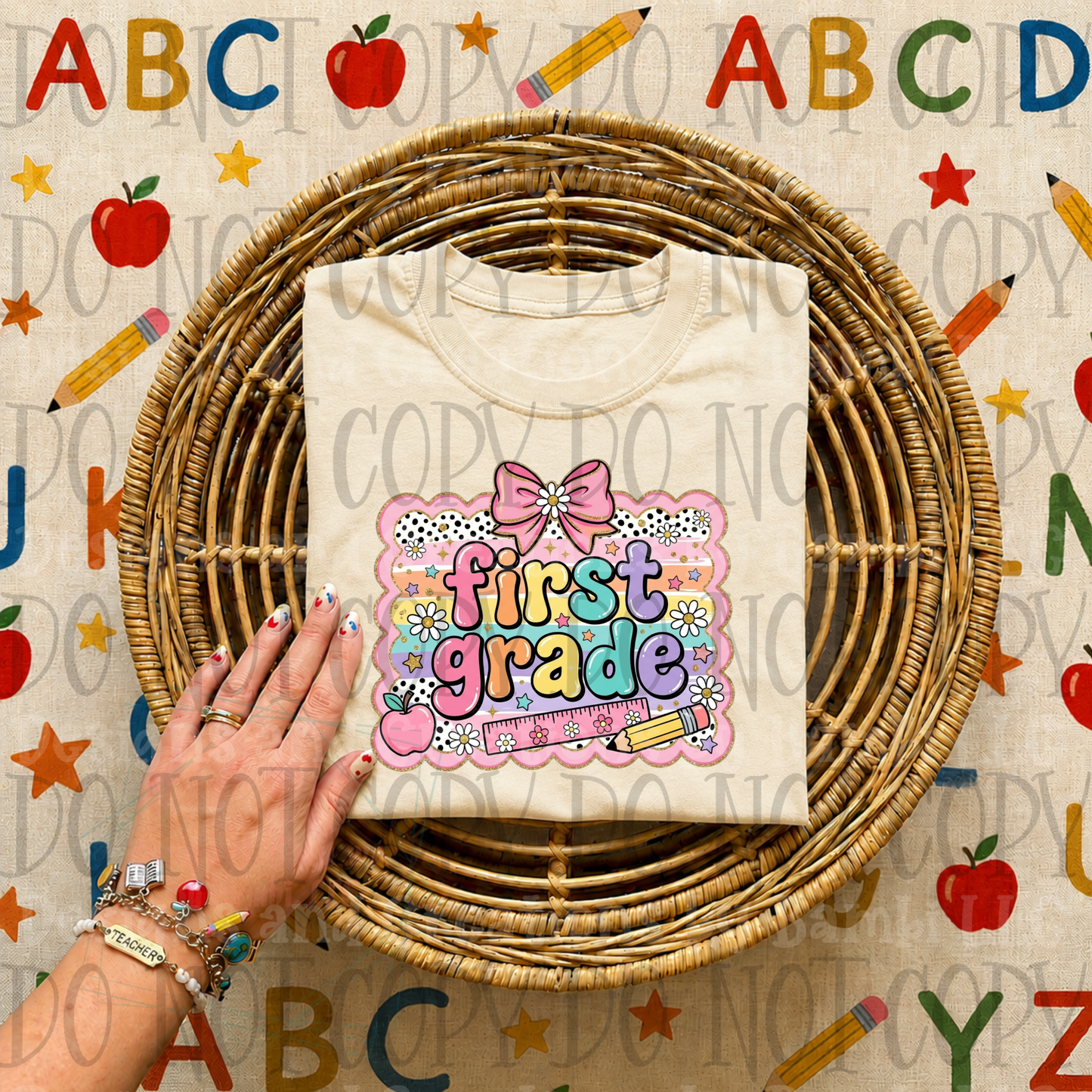 Prissy Pink School Grade Collection