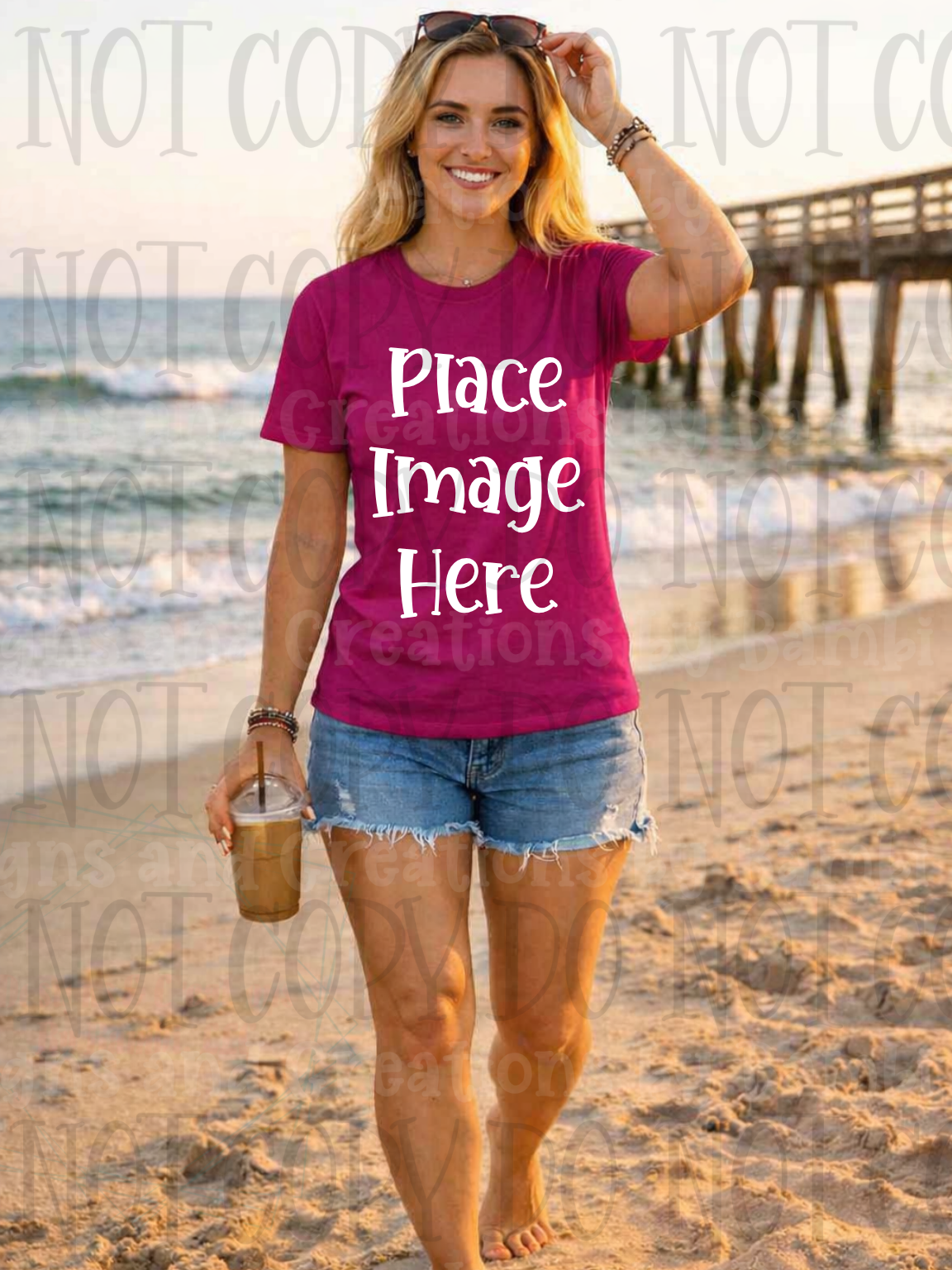 Summer-Cruise Themed Apparel Mock Ups (Bella Canvas and Gildan Brand)