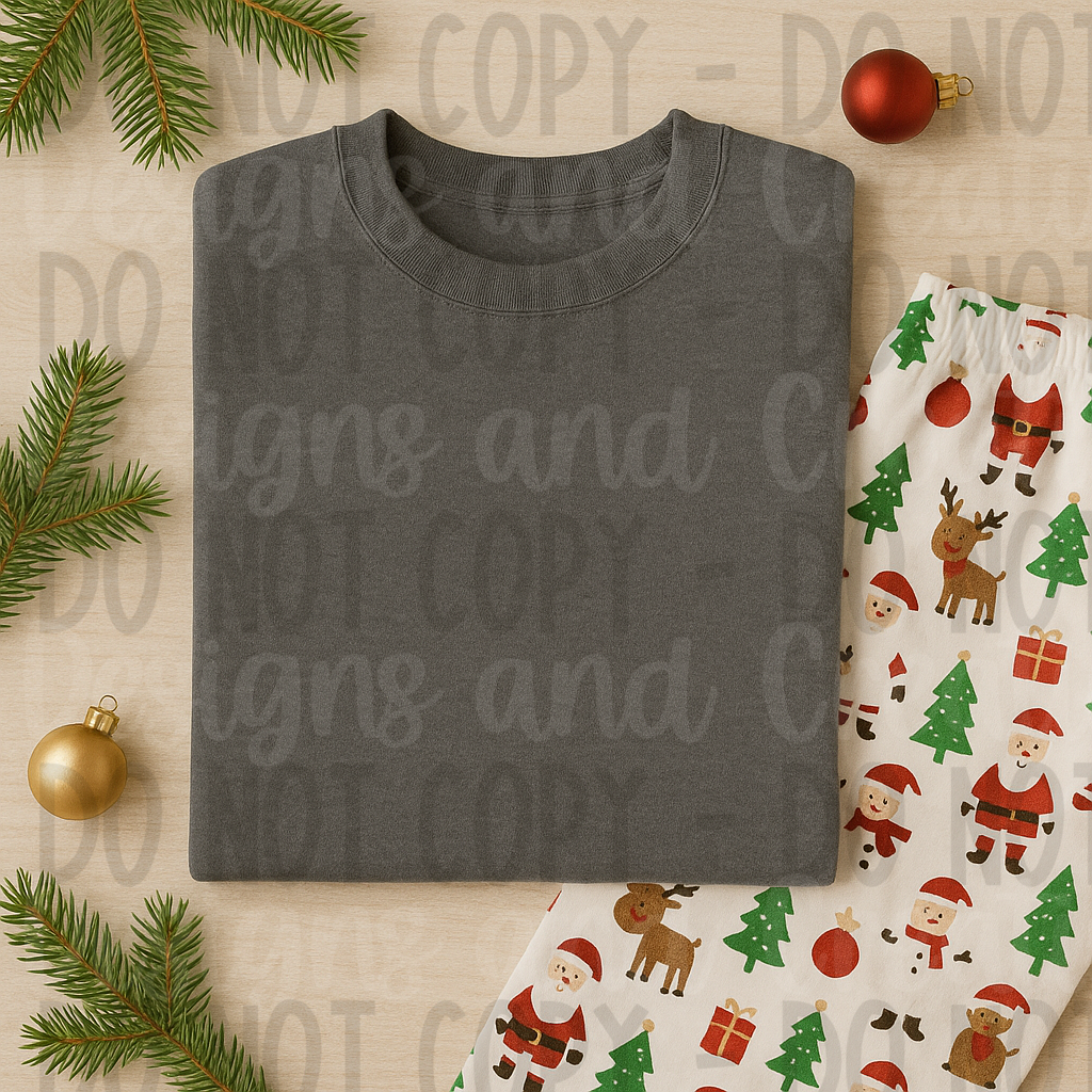 Christmas Apparel Digital Mock Up Bundle