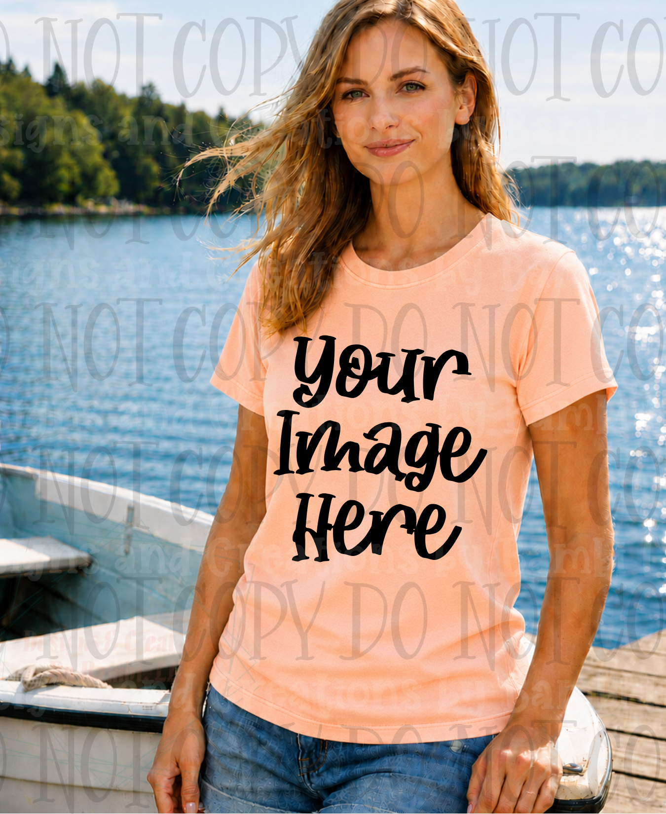Summer Beach-Lake Apparel Mock Ups (Various Brands)