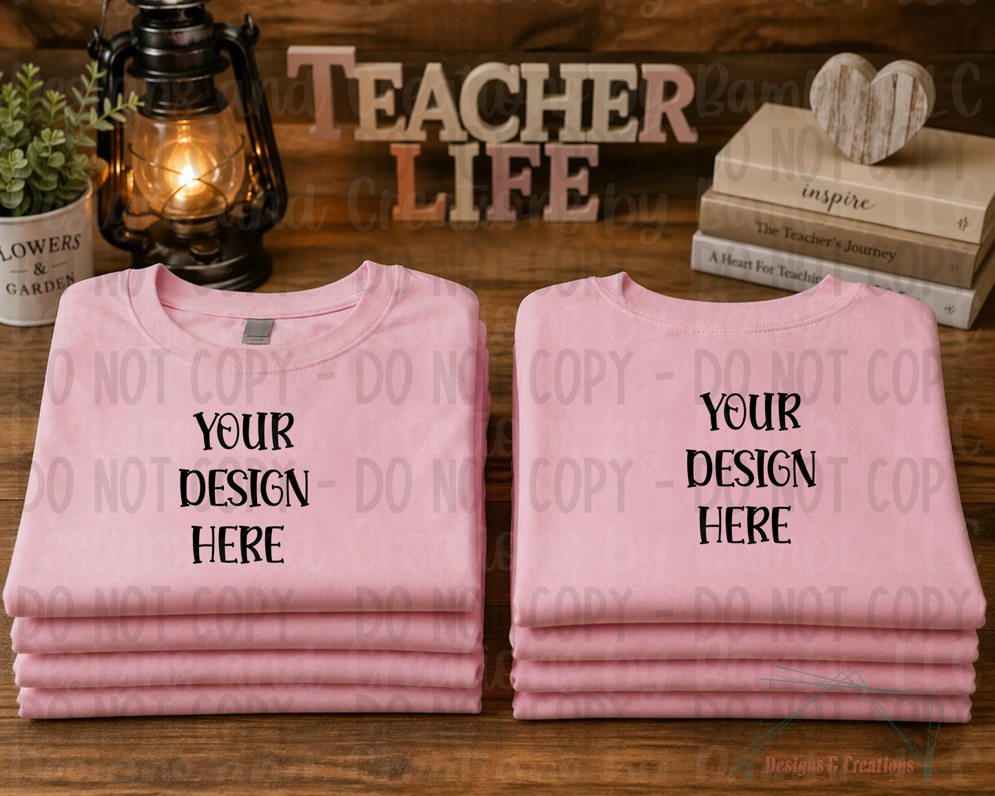 Teacher Life Gildan Apparel Mock Ups