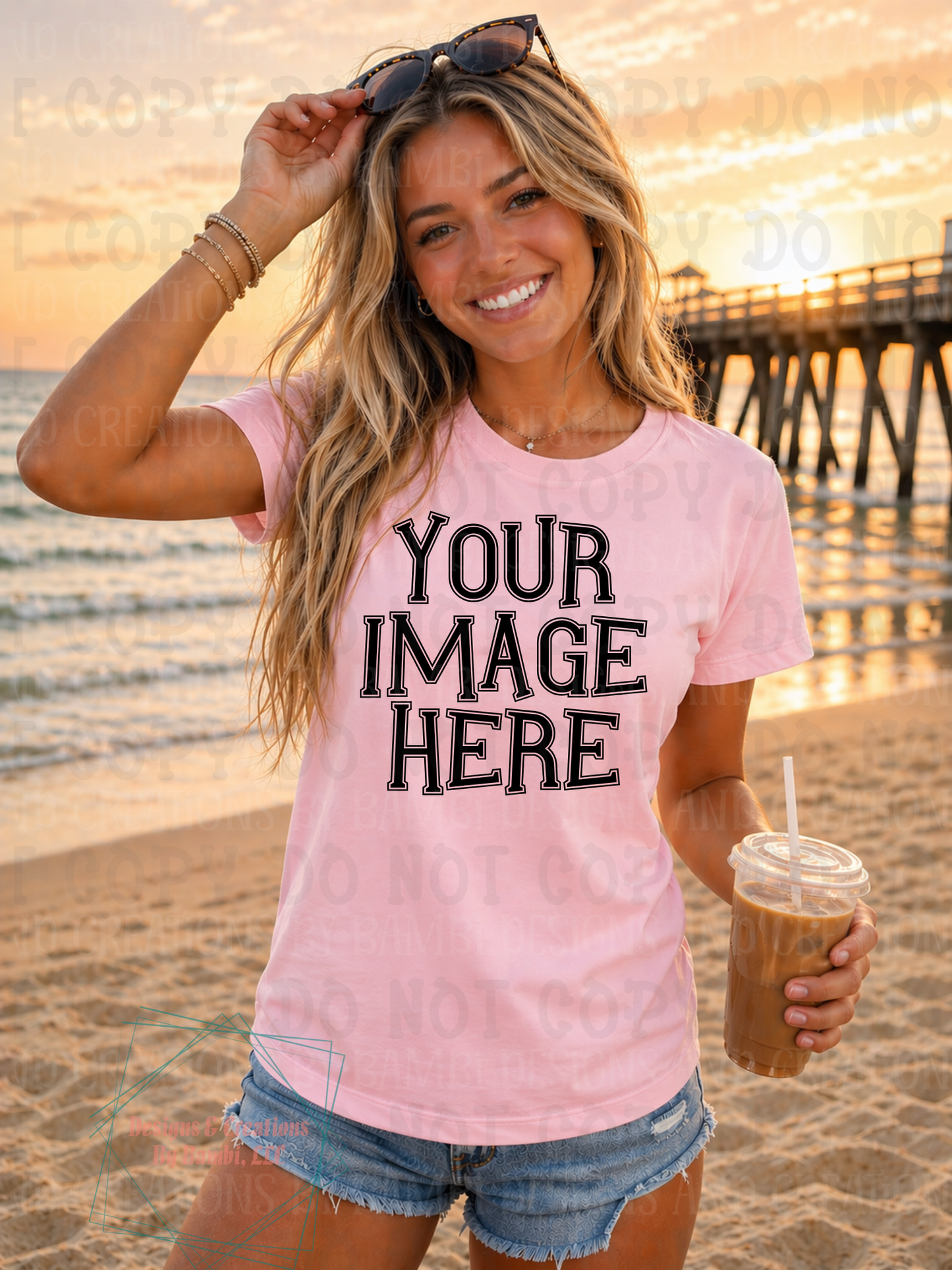 Beach-Cruise Gildan Apparel Mock Ups