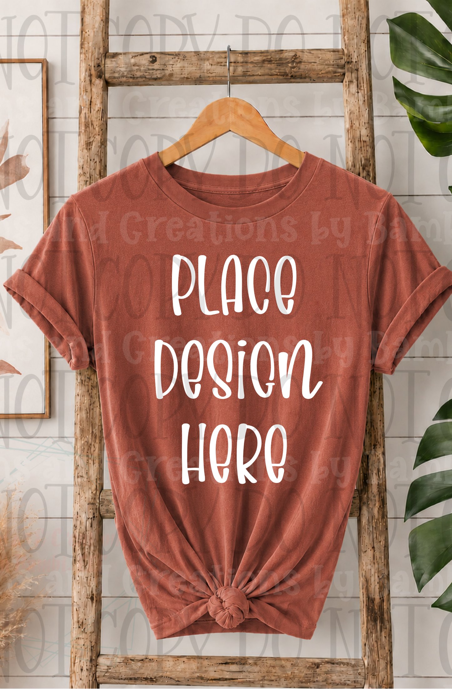 Variety of Boho Style Apparel Mock Ups (Bella Canvas and Gildan Brands)