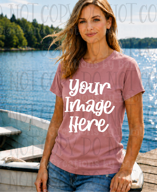 Summer Beach-Lake Apparel Mock Ups (Various Brands)