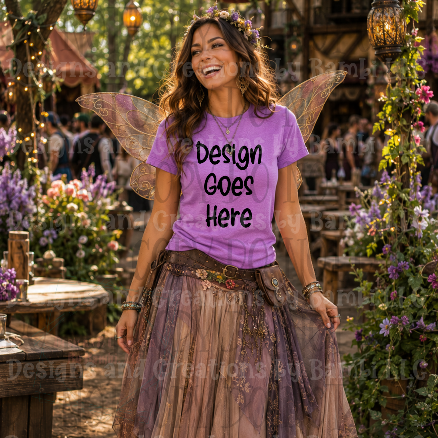 Renaissance Scene Apparel Mock Ups (Gildan Brand Only)