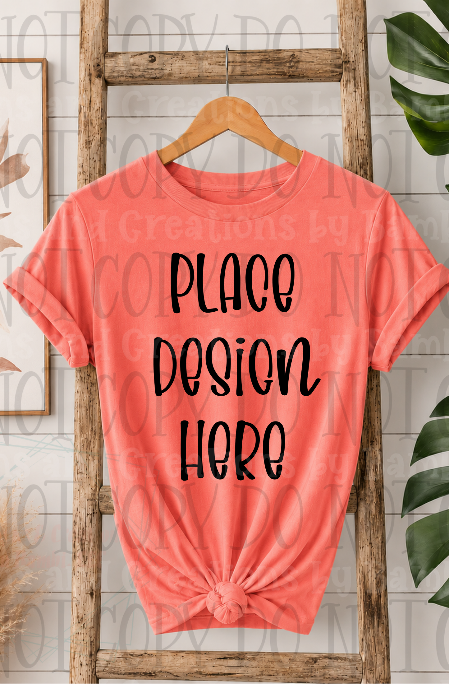 Variety of Boho Style Apparel Mock Ups (Bella Canvas and Gildan Brands)