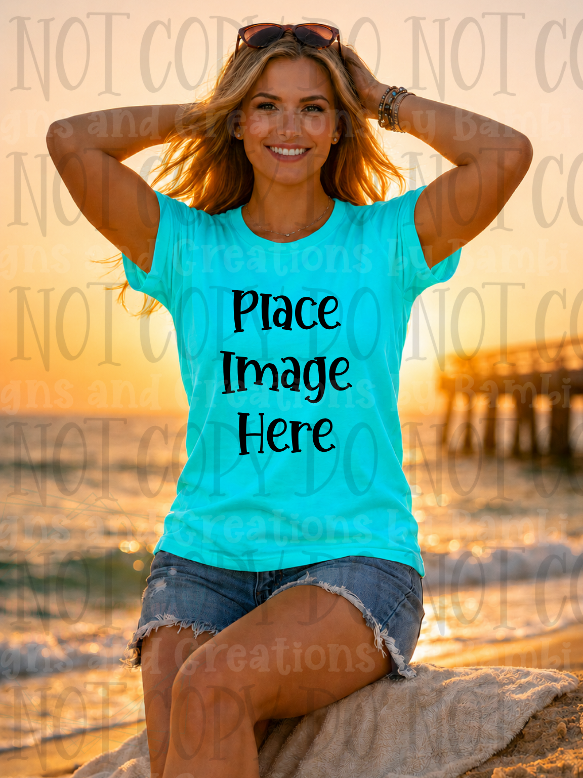 Summer-Cruise Themed Apparel Mock Ups (Bella Canvas and Gildan Brand)