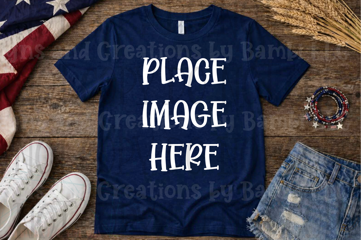 Patriotic-4th of July Outdoors Apparel Mock Ups