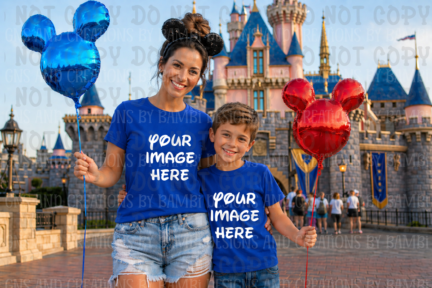 All Disney Theme Park Apparel Mock Ups