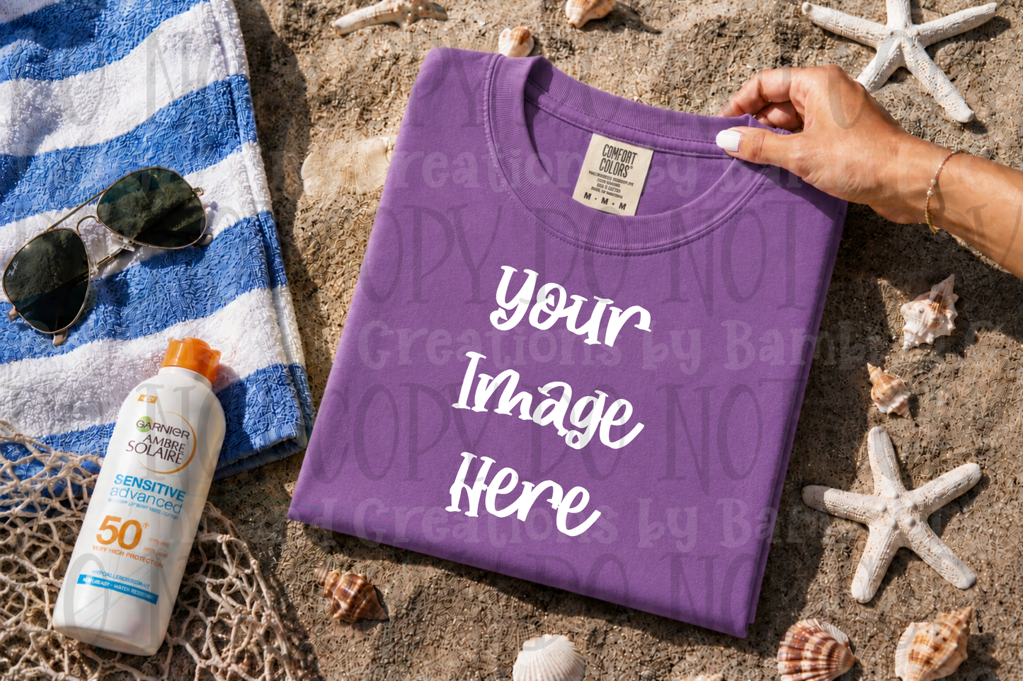 Summer Beach-Lake Apparel Mock Ups (Various Brands)
