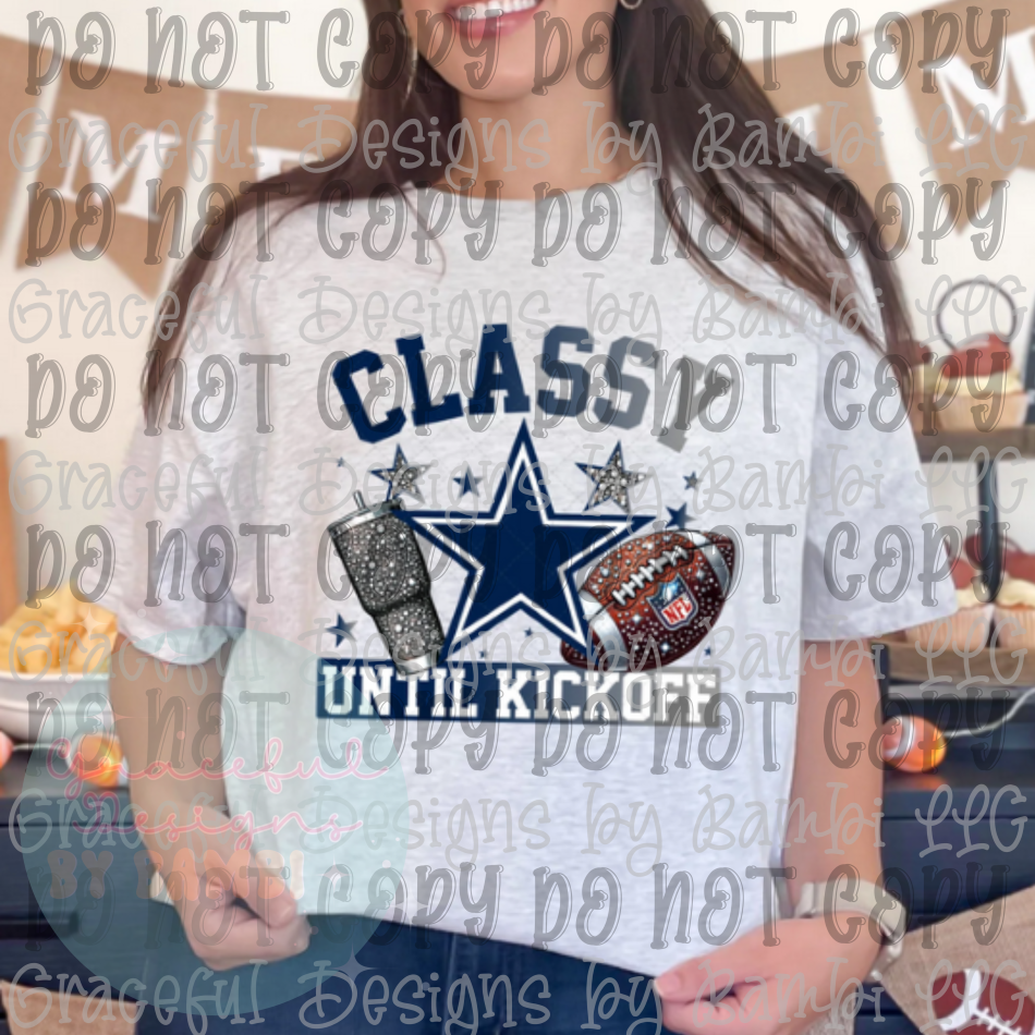 Faux Sequin Classy Until Kickoff Collection