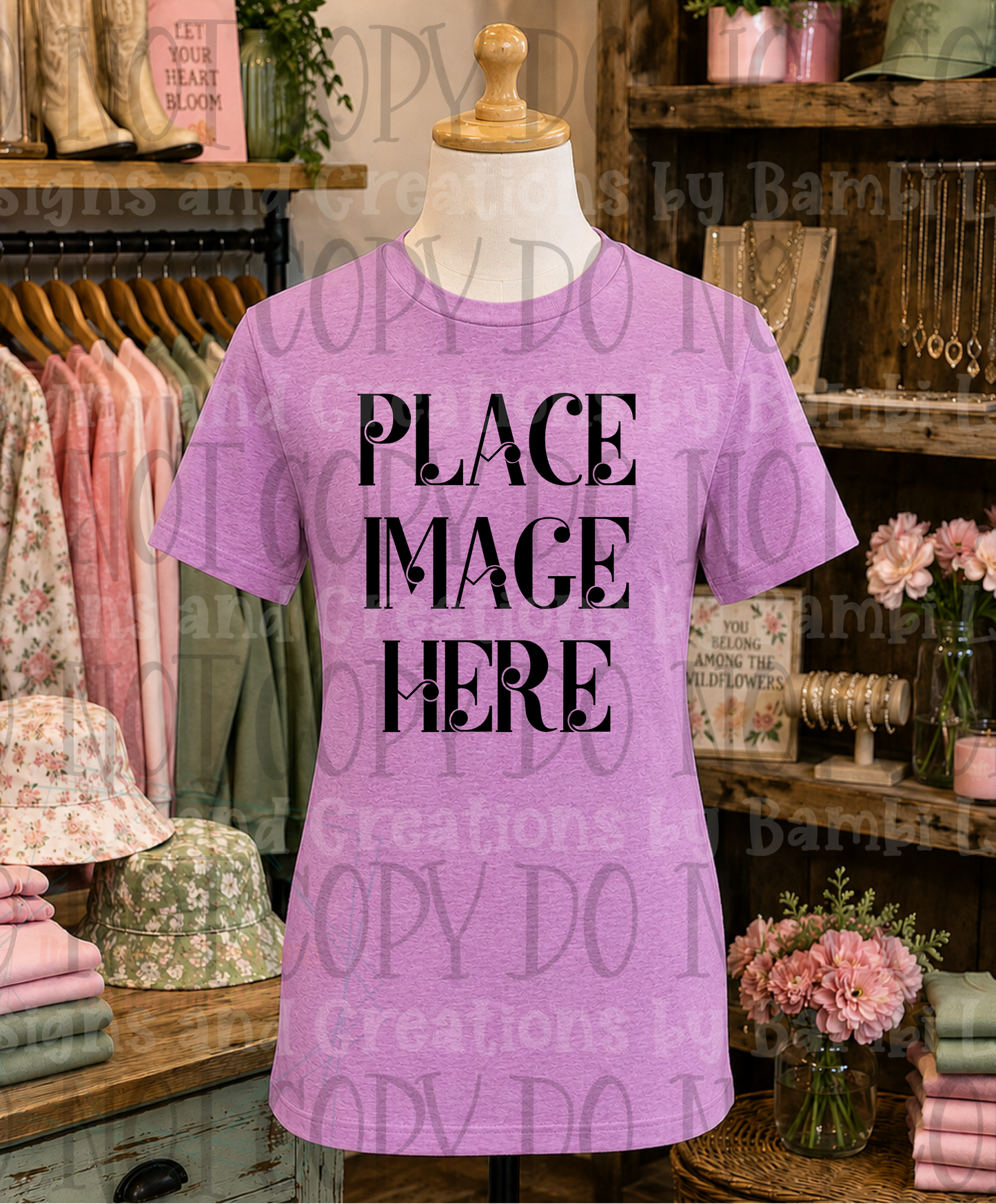 Just A Little Boutique Apparel Mock Ups (Bella Canvas and Gildan Brand)