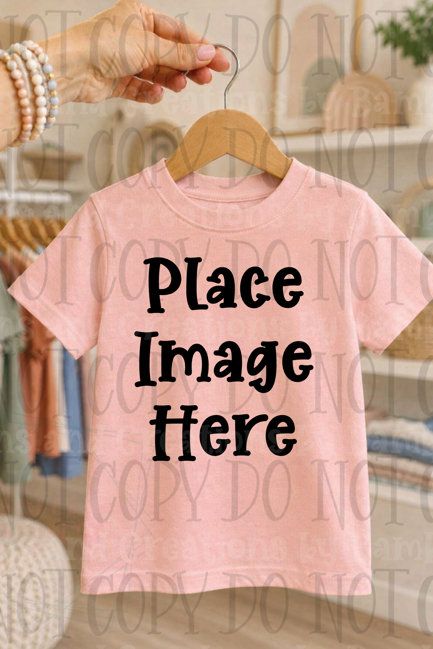 Variety of Boutique Style Shop Adult and Children Apparel Mock Ups (Various Brands)
