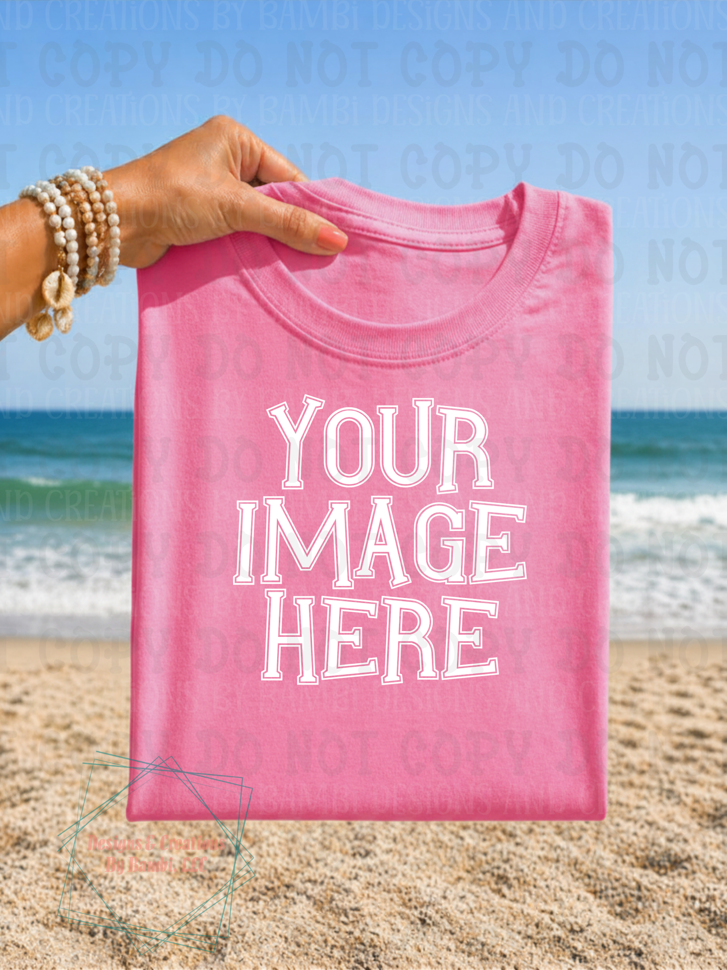Beach-Cruise Gildan Apparel Mock Ups