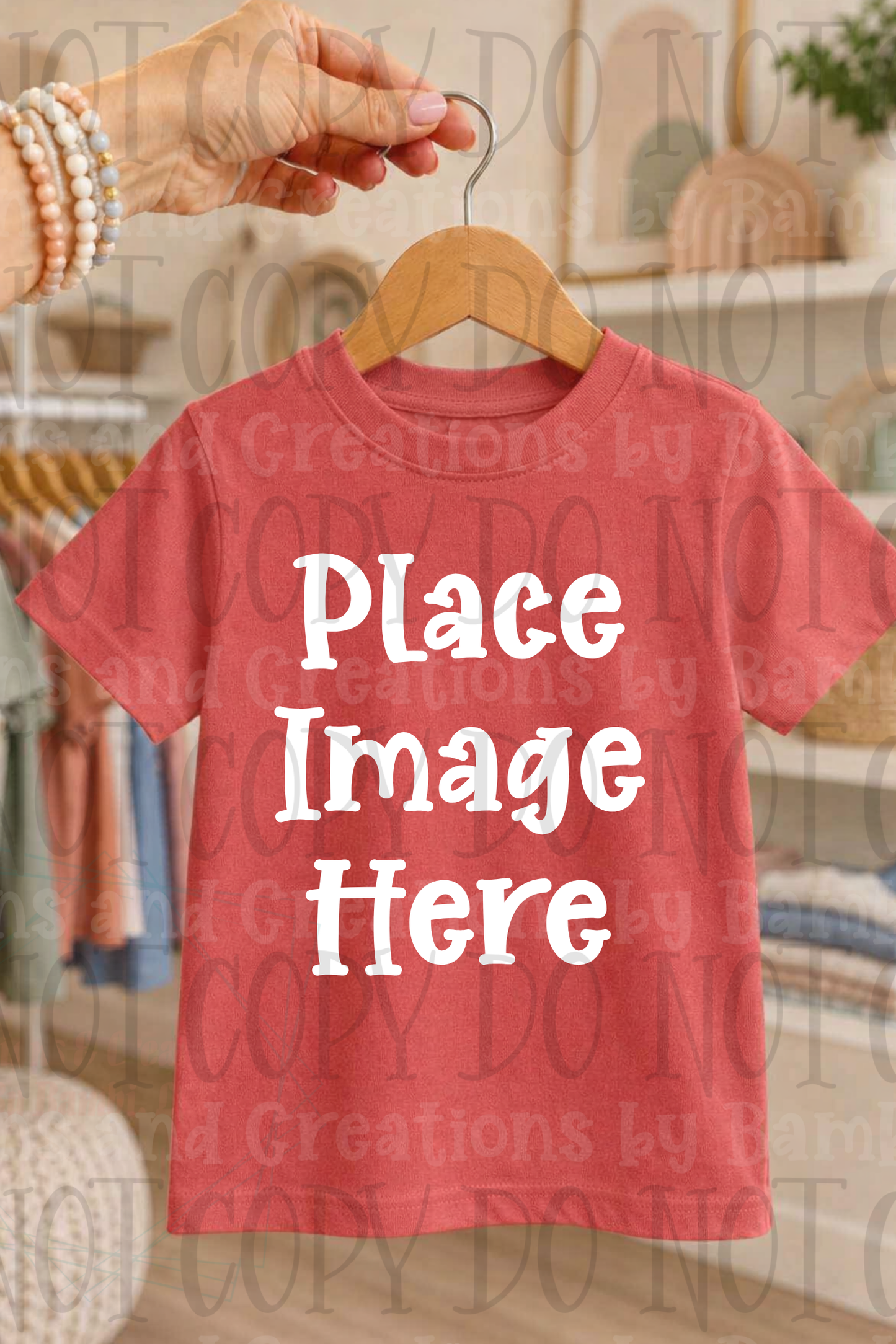 Variety of Boutique Style Shop Adult and Children Apparel Mock Ups (Various Brands)