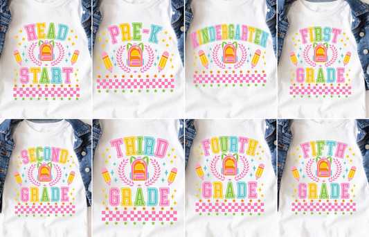 Grade Related Back to School