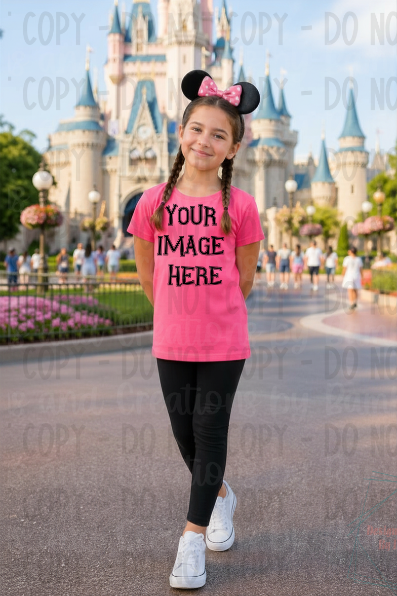 All Disney Theme Park Apparel Mock Ups