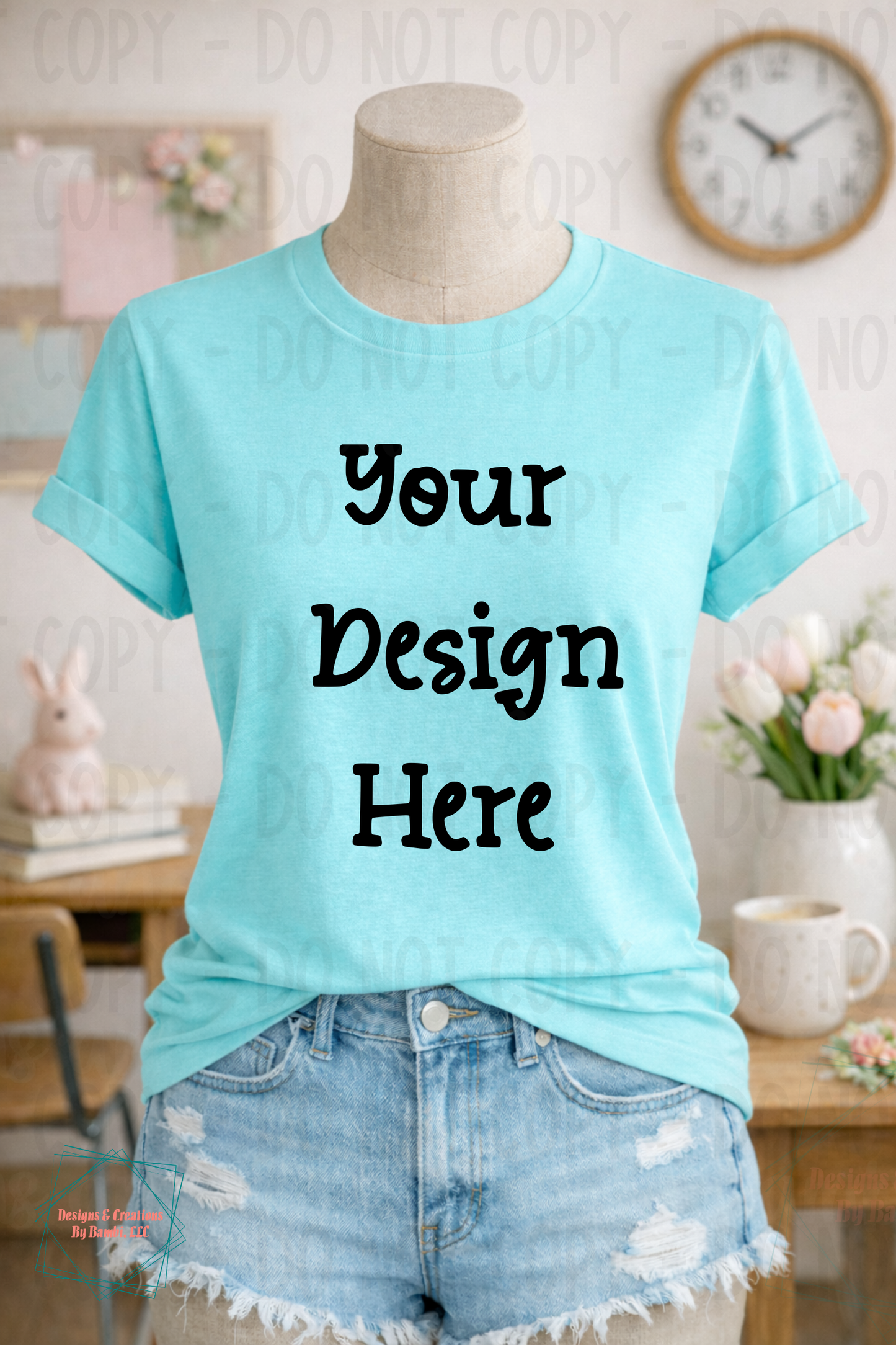 Easter Boutique Style Tshirt Apparel Mock Ups