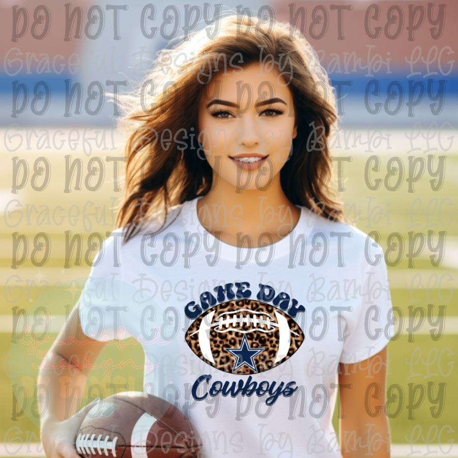 Game Day Leopard Football Collection