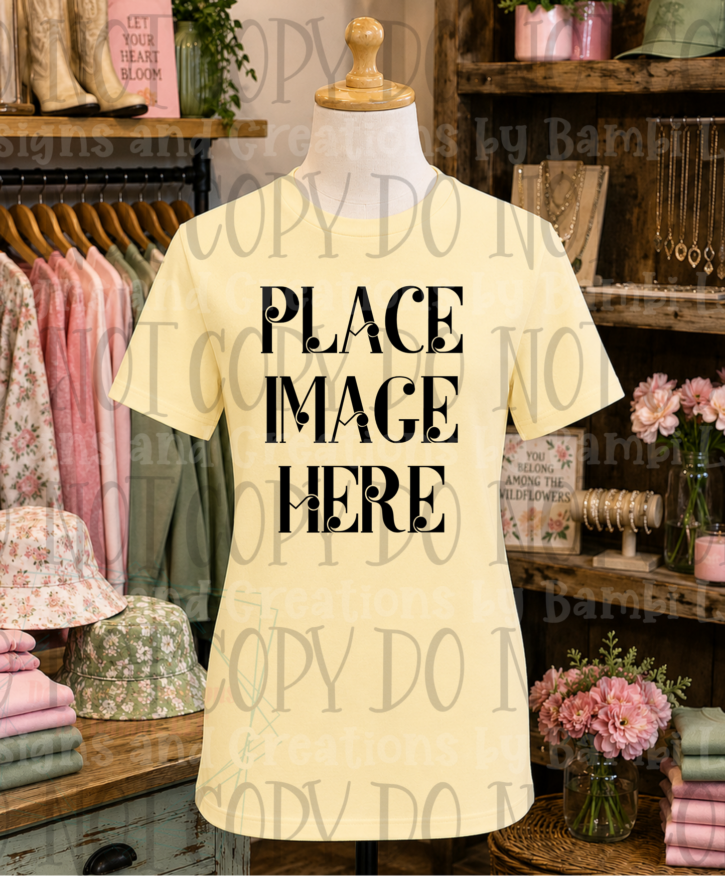 Just A Little Boutique Apparel Mock Ups (Bella Canvas and Gildan Brand)