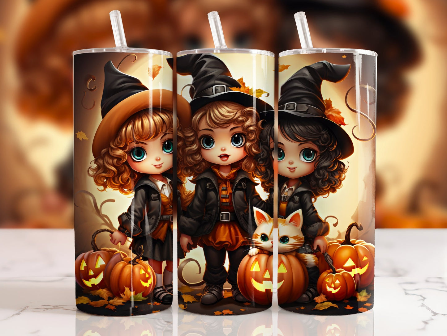 Best Friends for Life 20 oz Skinny Sublimation Tumbler