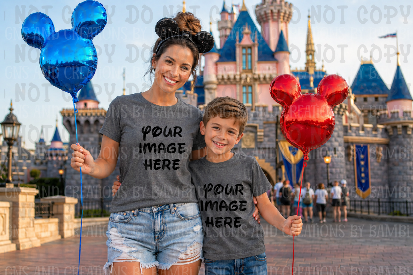 All Disney Theme Park Apparel Mock Ups