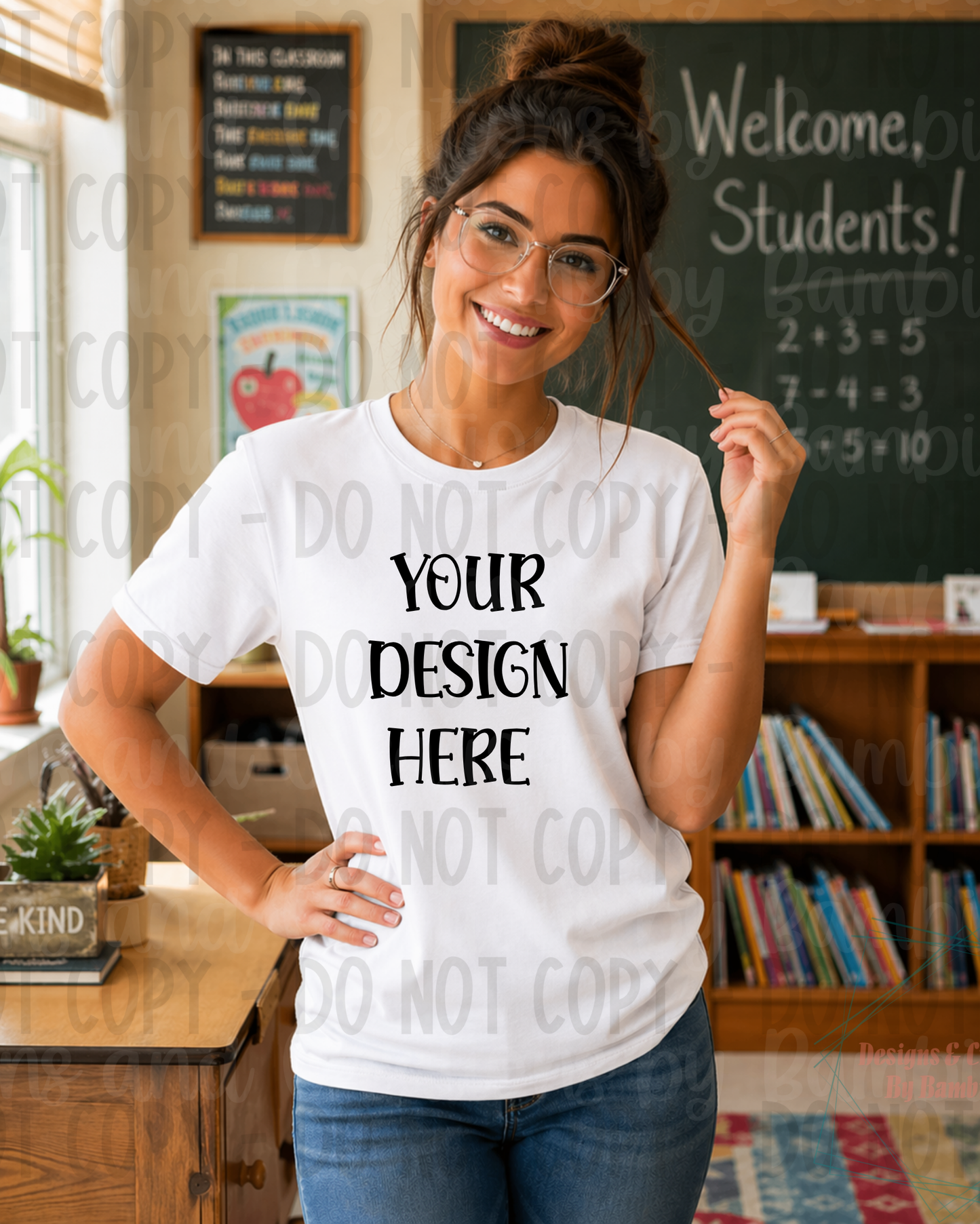 Teacher Life Gildan Apparel Mock Ups