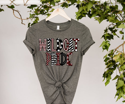 Wildcat Pride in Doodle Font