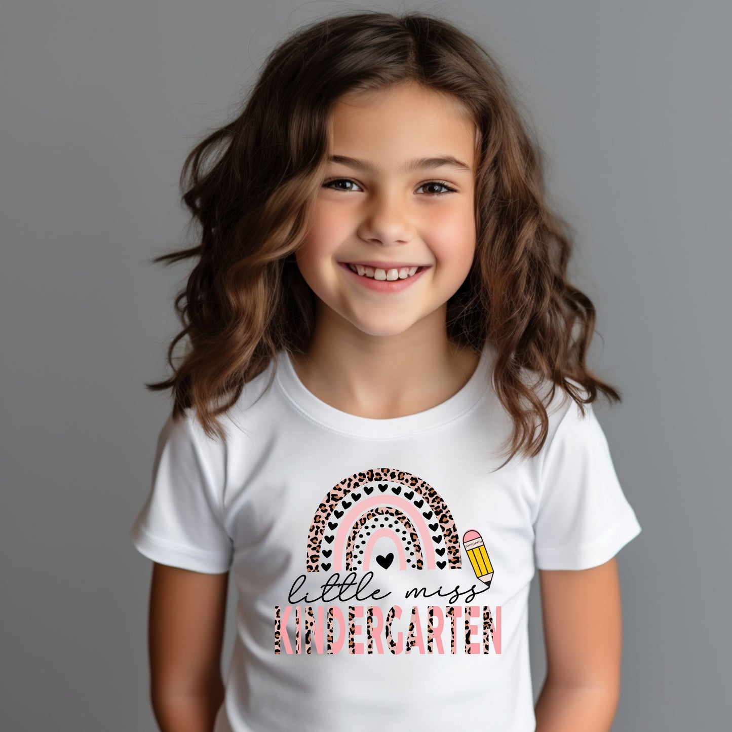 Little Miss Kindergarten with Leopard