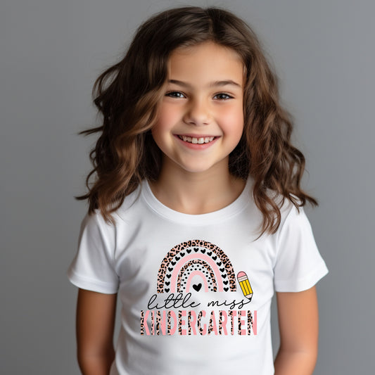 Little Miss Kindergarten with Leopard